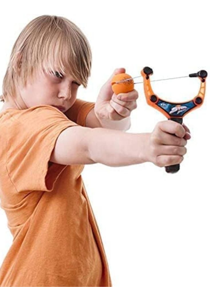 Premium Air Storm Power Slingshot Toy with Soft Foam Balls – High Speed Shooting Outdoor Game for Kids, Long Range Fun Action Toy - Image 3